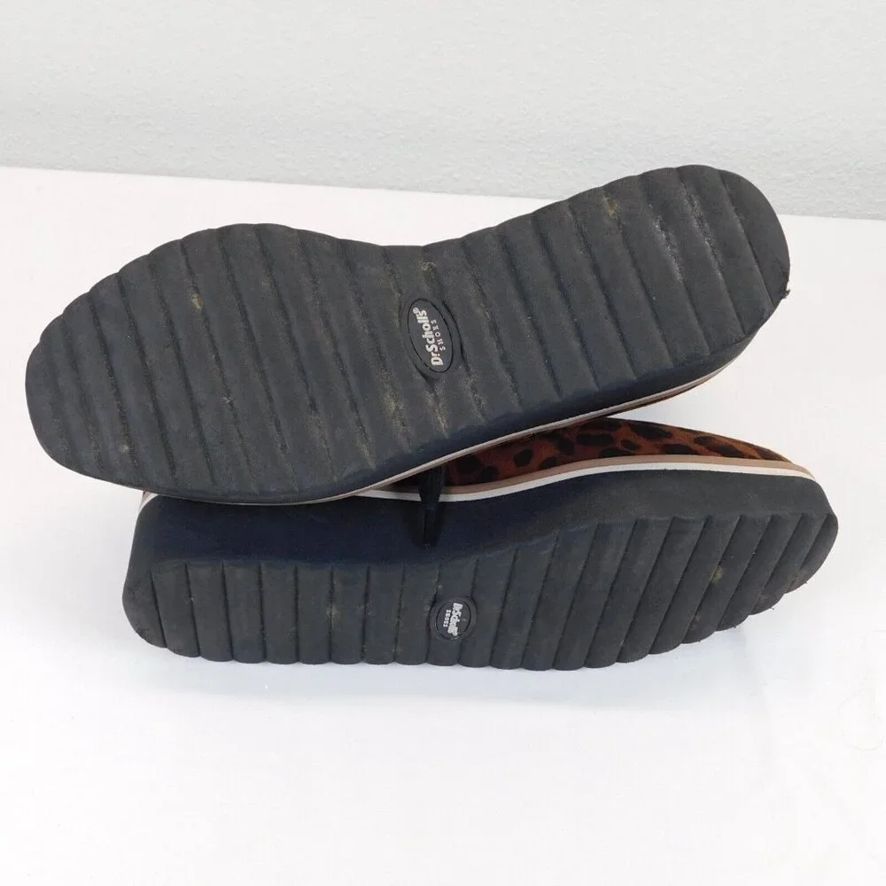 Dr Scholls Womens Leopard Print Zipper Lace Up Slip On Ankle Boots Sneakers 7M - Picture 8 of 11